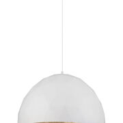Lampa wisząca DIAMENT L 31369 SIGMA BIAŁO ZŁOTA 50 CM