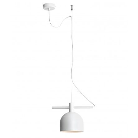 Lampa wisząca BERYL 1 WHITE biała ALDEX 976G 