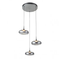 Lampa wisząca Tenele PND-24028-3A-SILV Italux