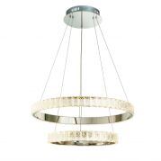 Lampa wisząca CELESTE 2 ring chrom ENDON LIGHTING 78701 