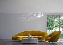 LAMPA wisząca LEHDET TH.001B THORO designerska druciana biała - 3