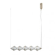 Lampa wisząca Fuente PND-34395-5-HBR Italux