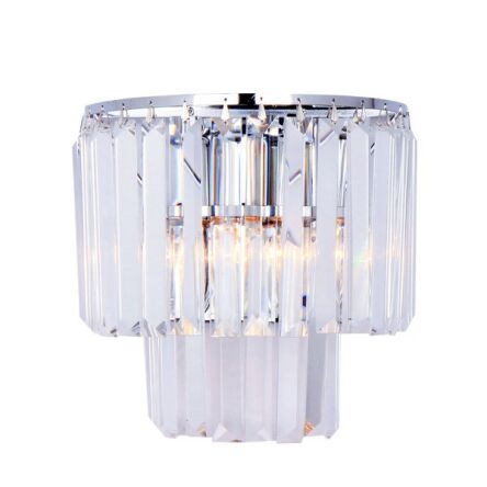  KINKIET LAMPA WEWNĘTRZNA (KINKIET) ZUMA LINE AMEDEO WALL 17106/2W-CHR