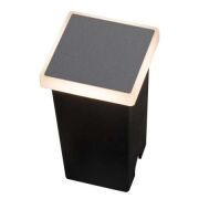 Oprawa schodowa ALF SQUARE 3000K AZ4466 SZARA 3W IP65