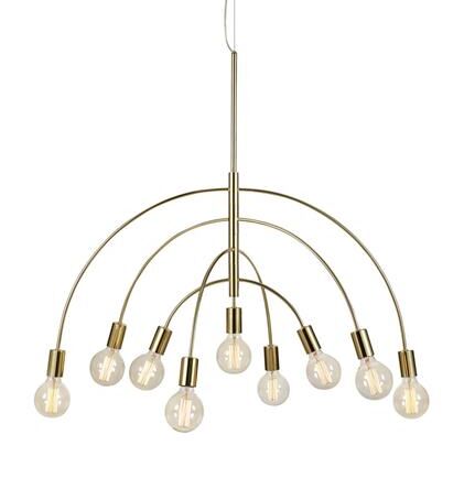 Lampa wisząca LAVELLO Pendant 9L 108289 Markslojd nowoczesny wzór mosiądz