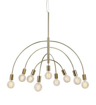 Lampa wisząca LAVELLO Pendant 9L 108289 Markslojd nowoczesny wzór mosiądz
