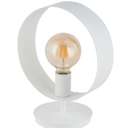 Lampa stołowa HAPPY 50280 Sigma biała obręcz