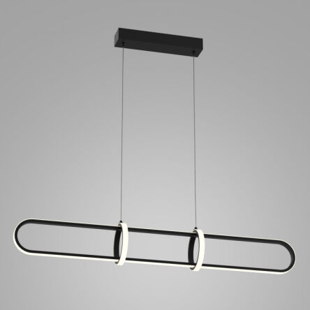 Lampa wisząca CERRILA PND-29772750-1A-BK Italux NOWOCZESNA MINIMALISTYCZNA LED 3000K CZARNA