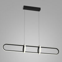 Lampa wisząca CERRILA PND-29772750-1A-BK Italux NOWOCZESNA MINIMALISTYCZNA LED 3000K CZARNA