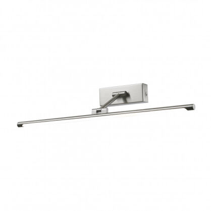 Kinkiet GARRIX  Italux  W KSZTAŁCIE LISTWY DŁ. 47,5 CM W KOLORZE NIKLU SATYNOWEGO LED 3000K