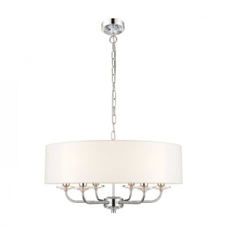 Lampa wisząca NIXON 6lt biały ENDON 60179 
