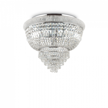 Plafon Dubai PL6 207186 KLASYCZNY IP20 E27 metal Ideal Lux OPRAWA W STYLU KLASYCZNYM