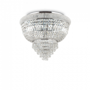 Plafon Dubai PL6 207186 KLASYCZNY IP20 E27 metal Ideal Lux OPRAWA W STYLU KLASYCZNYM