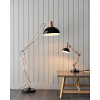 Lampa stołowa biurkowa MARSHALL brąz/czarna ENDON LIGHTING 90532  