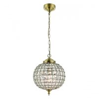 Lampa wisząca TANARO mosiądz antyczny ENDON LIGHTING EH-TANARO-AB