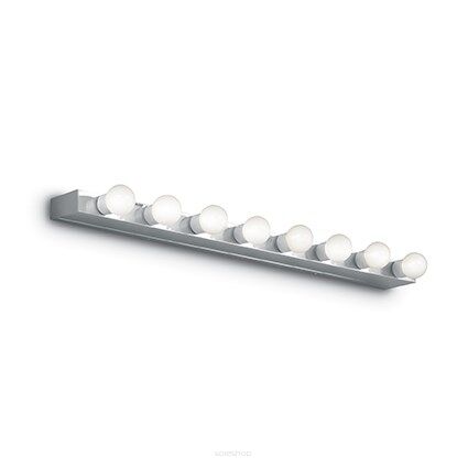 Kinkiet Prive' AP8 Ideal Lux 045634  korpus wykonany z  metalu wykończonego w chromie żarówki typu E14