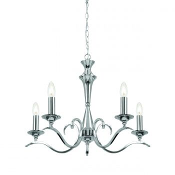Lampa wisząca KORA chrom ENDON LIGHTING KORA-5CH