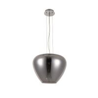 Lampa wisząca Baloro AZ3178 nowoczesna minimalistyczna szklany dymiony klosz smoky