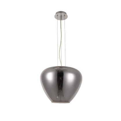 Lampa wisząca Baloro AZ3178 nowoczesna minimalistyczna szklany dymiony klosz smoky