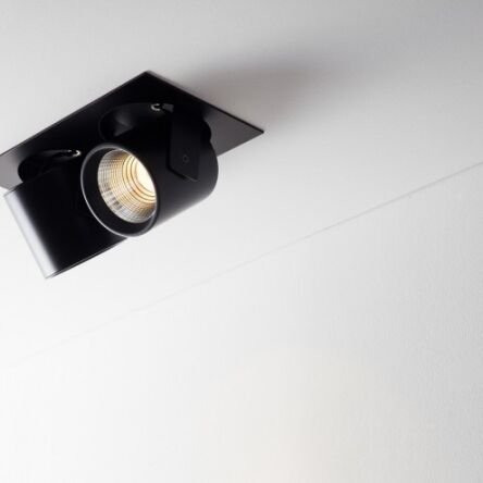 Lampa wpuszczana Auro Base 90x2 WP Labra  4.1173 dwie  tuby prostokątna podstawa techniczna LED różne kolory wykończenia
