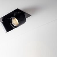 Lampa wpuszczana Auro Base 90x2 WP Labra  4.1173 dwie  tuby prostokątna podstawa techniczna LED różne kolory wykończenia