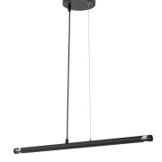 LAMPA WISZĄCA MELODY 2 SIGMA 33377 CZARNA RURKA