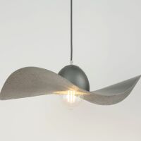 Lampa wisząca KAPELLO 32343 SIGMA srebrny kapelusz