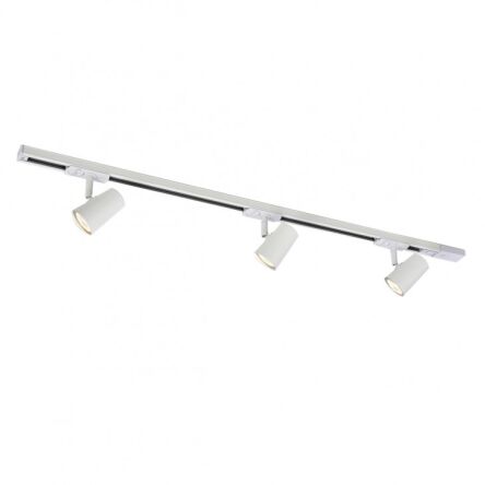 Zestaw sufitowy szynowy Astley 914003 ITALUX nowoczesny biały 3 reflektory 106,8 cm długości 