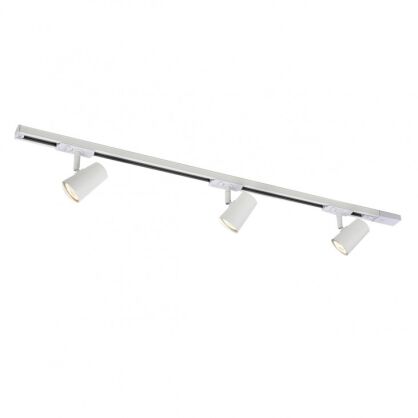 Zestaw sufitowy szynowy Astley 914003 ITALUX nowoczesny biały 3 reflektory 106,8 cm długości 