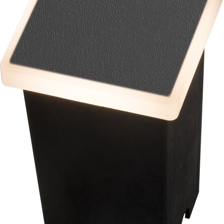 Oprawa schodowa ALF SQUARE 3000K AZ4465 CZARNA 3W IP65