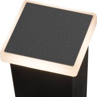 Oprawa schodowa ALF SQUARE 3000K AZ4465 CZARNA 3W IP65