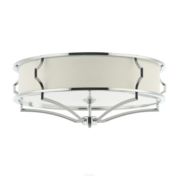 Plafon Stesso PL Cromo M Orlicki Design średnica 59 cm