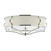 Plafon Stesso PL Cromo M Orlicki Design średnica 59 cm