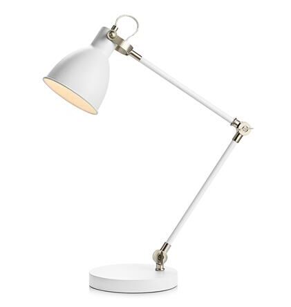 Lampa stołowa HOUSE 1L Biały/Stal 107738