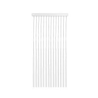Lampa wisząca LOUISE 14 AZ 3425 lampa w stylu nowoczesnym w kolorze białym led 75 długości 14 tub na podłużnej listwie
