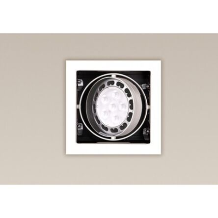 Lampa sufitowa oprawa wpuszczana  Oprawa podtynkowa Matrix H0059 Maxlight biała ar111