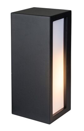 Kinkiet zewnętrzny VENTA BK Azzardo AZ4350 czarny metalowy