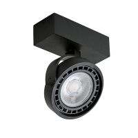 Reflektor Jerry 1 230V   AZzardo GM4113 BK AZ1367  czarna regulowany strumień swiatła