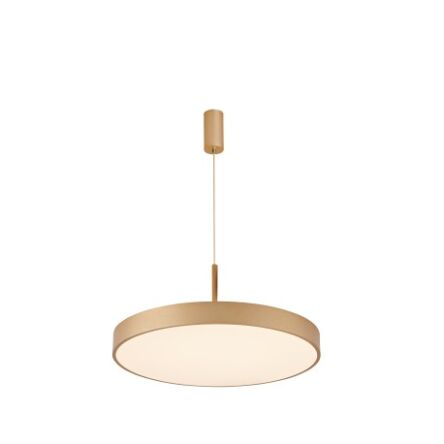 Lampa wisząca MARCELLO PENDANT 60 CCT WH + REMOTE CONTROL złota/biała Azzardo AZ5092