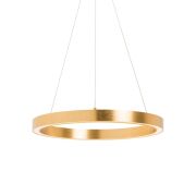 Lampa wisząca CARLO PL200910-400-GD Zuma Line Złoty szczotkowany pierścień 40 cm