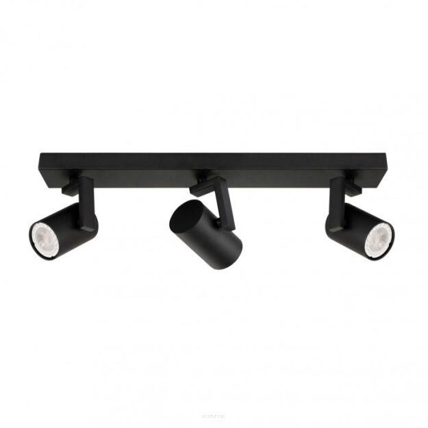 Lampa sufitowa MOLA SPL-2846-3 BL Italux Czarna nowoczesna 3x GU10