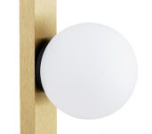 Lampa podłogowa FREEMONT 1738 Argon mosiądz szklane kule 150 cm - 2