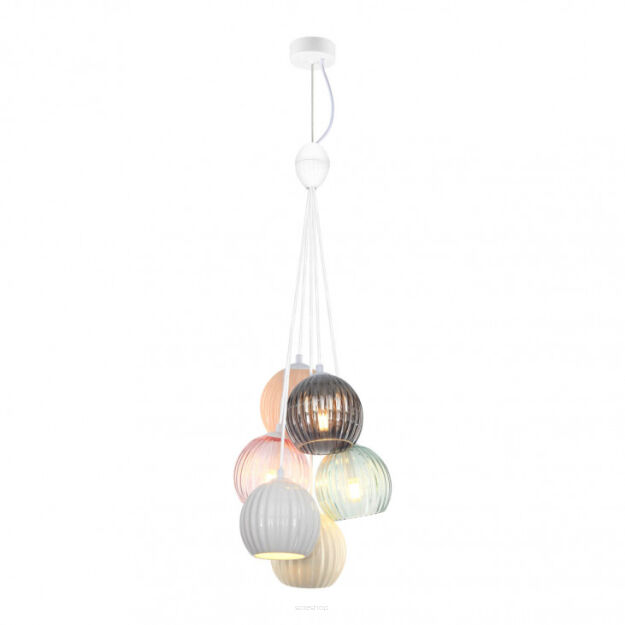 Lampa wisząca CASES PND-94794-6A-MLTI Italux