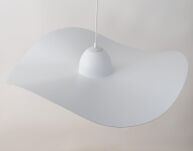 Lampa wisząca KAPELLO 32337 SIGMA kapelusz 76 cm biały/miedź - 3