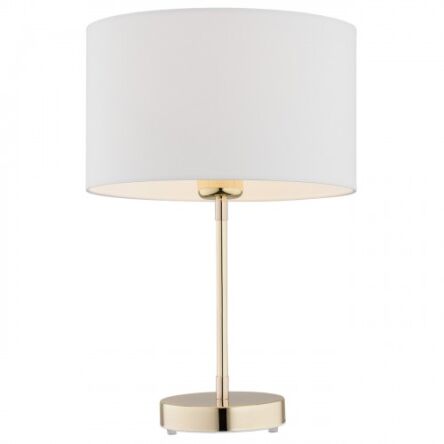 Lampa stołowa KARIN 4301 Argon klasyczna biała 44 cm