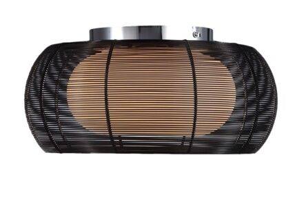  Plafon Tango MX1104-2L czarny Zuma Line czarny z aluminium i szkła