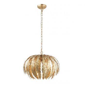 Lampa wisząca DELPHINE złota ENDON LIGHTING 76360  