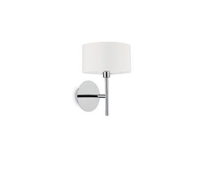 Kinkiet Woody 143156 NOWOCZESNY IP20 E27 METAL  Ideal Lux OKRĄGŁA OPRAWA 