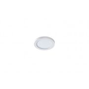 Plafon lampa wpuszczana Slim round 9 Az2831 AZzardo biała oprawa w nowoczesnym stylu barwa światła do wyboru ciepła lub neutralna idealna do łazienki