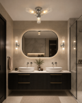 RIMINI Wall 2L Clear/Chrome 109027 Markslojd - 3